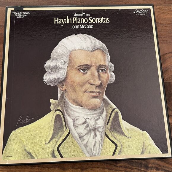 HAYDN Piano Sonatas Vol.3 John McCabe 3x Vinyl LP Box Set 1976 London STS 15352 - Picture 1 of 10
